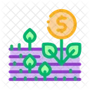 Money Tree Field Icon