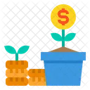 Money Tree Dollar Tree Profit Icon