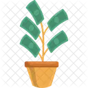 Money Plant Currency Icon