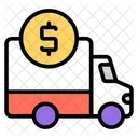 Money Van Vehicle Transport Icon