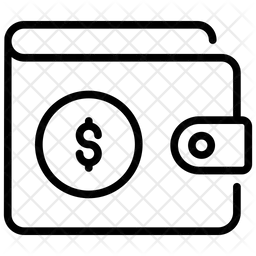 돈 지갑  아이콘