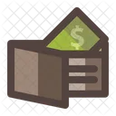 Wallet Money Paper Icon