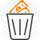 Money Waste Wastage Debt Icon