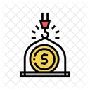 Monney Weight Weight Weight Scale Icon