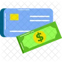 Money with Card  Icon