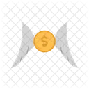Money With Wings Cash Payment Icon