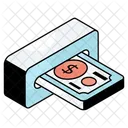 Money Withdrawal Cash Withdrawal Money Transaction Icon