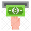 Money Withrow Money Withdrawal Pay Icon