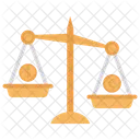 Money Wright Scale Law Courthouse Icon