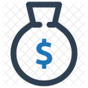 Cash Money Moneybag Icon