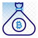 Bitcoin Cryptocurrency Electronic Cash Icon