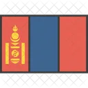 Mongolia Mongolian Asian Icon