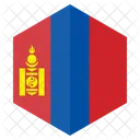 Mongolia Flag Country Icon