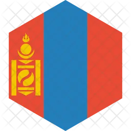 Mongólia Flag Ícone
