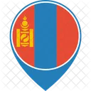 Mongolia Flag World Icon