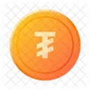 Mongolian Tgrg Currency Coin Money Icon