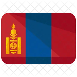 Mongolie Flag Icône