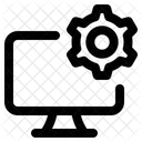 Moniteur Reglage Configurations Icône