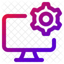 Moniteur Reglage Configurations Icône