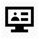 Moniteur Video Appel Icon