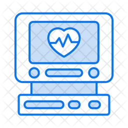 Moniteur de fréquence cardiaque  Icône