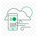 Moniteur climatique  Icône