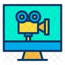 Moniteur de cinéma  Icône