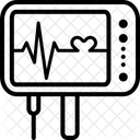 Moniteur de rythme cardiaque  Icône