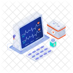 Moniteur ECG  Icône