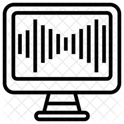 Moniteur électronique  Icône