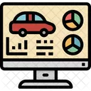 Moniteur Transport Vehicule Icon