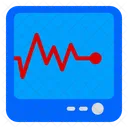 Monitor Cardiac Pulse Icon
