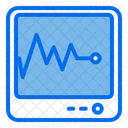 Monitor Cardiac Pulse Icon