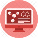 Monitor Science Formula Icon