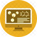 Monitor Science Formula Icon