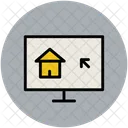 Monitor Screen Mouse Icon
