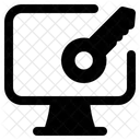 Monitor Key Access Icon