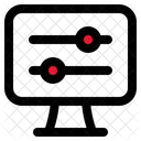 Monitor Adjust Config Icon