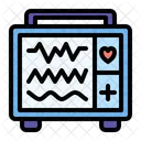 Monitor Heart Cardiology Icon