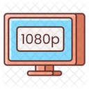 Monitor 1080P  Icono