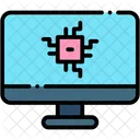 Monitor Ai Robotics Icon