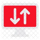 Monitor Data Dashboard Icon