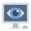 Monitor Computer Eye Icon