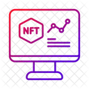 모니터 Nft 블록체인 아이콘