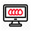 Monitor Ink Screen Icon