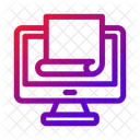Monitor File Screen Icon