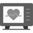 Monitor Emergencia Medico Icono