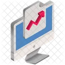 Business Finance Monitor Icon