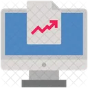 Business Finance Monitor Icon