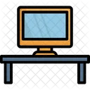 Monitor Table Work Table Icon